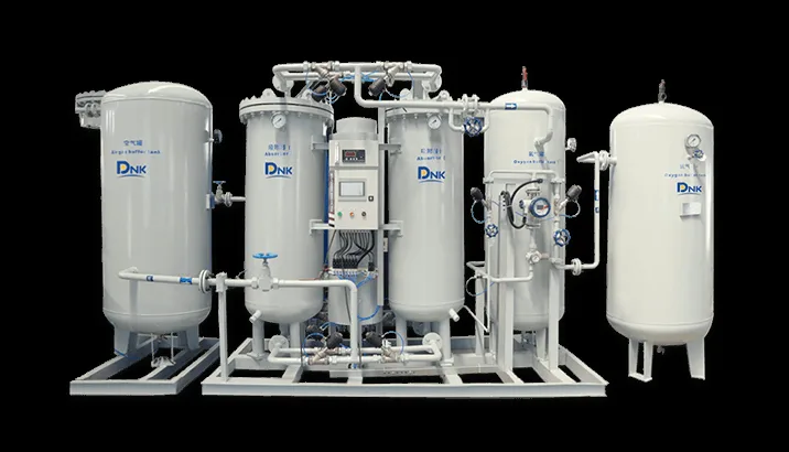 DINAK KYPO series PSA oxygen generator with adsorption towers