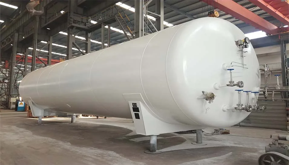 DINAK CFL cryogenic liquid vacuum storage tanks at factory